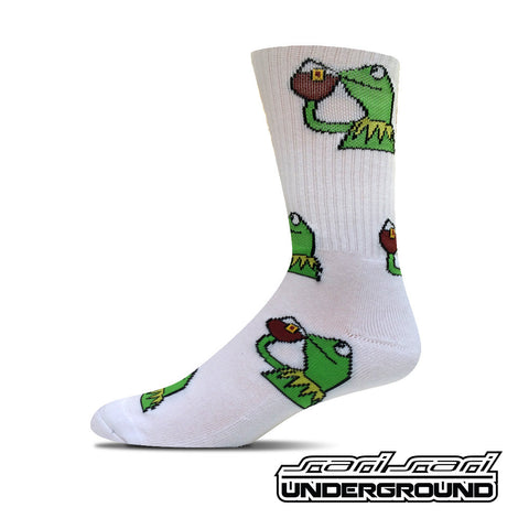 FW: Kermit Socks - White
