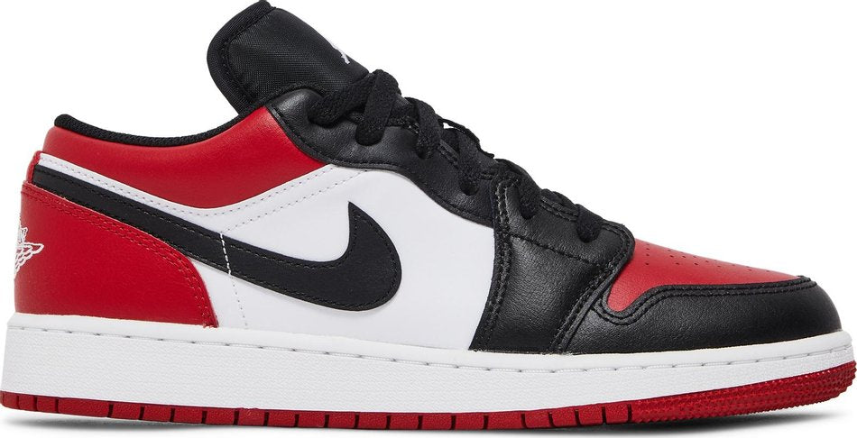 GS Nike Air Jordan 1 Low (Bred Toe) at ShoeGrab