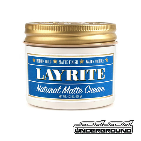 Layrite: Natural Matte Cream 4.25 oz