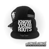 S3S: Know Your Roots Snapback - Black & White