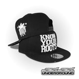 S3S: Know Your Roots Snapback - Black & White