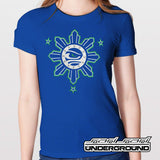 S3S: Seahawks Sun Retro Women's Tee
