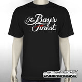 TBF: The Bays Finest on Black Tee