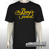 TBF: The Bays Finest on Black Tee
