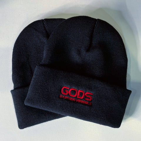 GEV: Black Tradition Knit Beanie